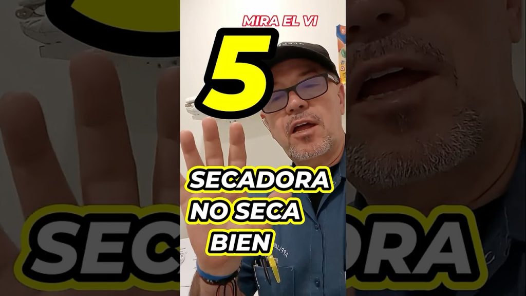 Caso real: secadora con sobrecalentamiento por pelusas